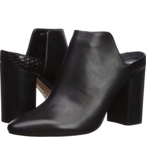 Dolce Vita Leather Heeled Slides